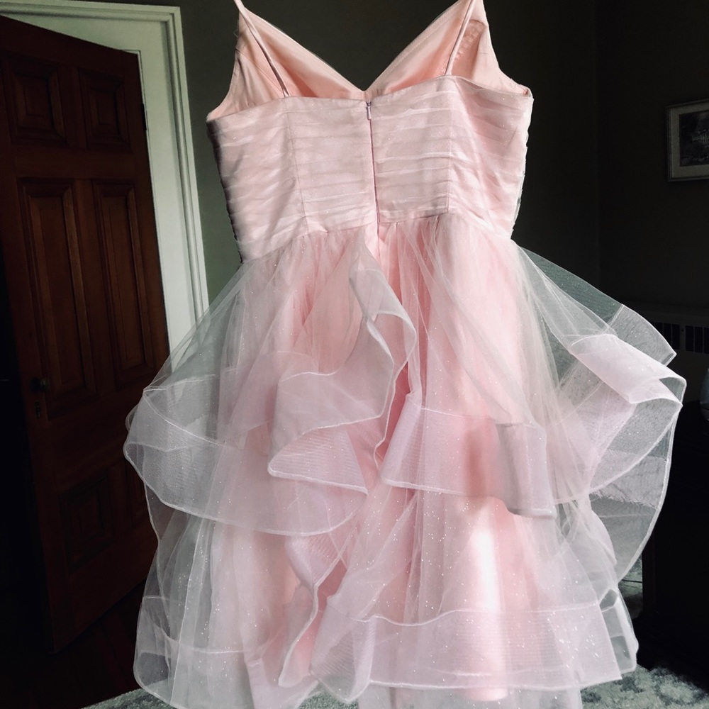 Sparkle Pinks Short Prom Dress